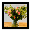 Bouquet flowers spring (framed hand-signed print)