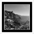 Marseille coast (framed hand-signed print)